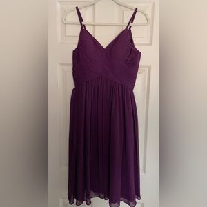 Azazie Grace Bridesmaid Dress- Grape